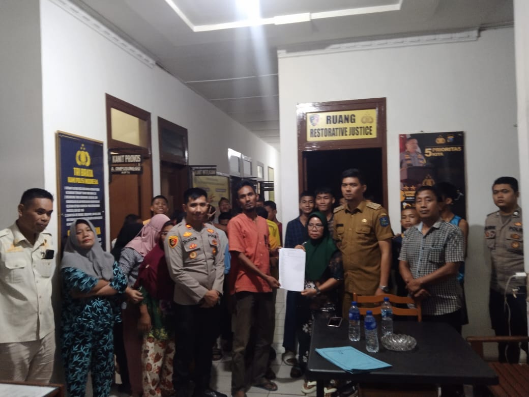 Polresta Mamuju Buktikan Hukum Bisa Memulihkan, Bukan Menghukum