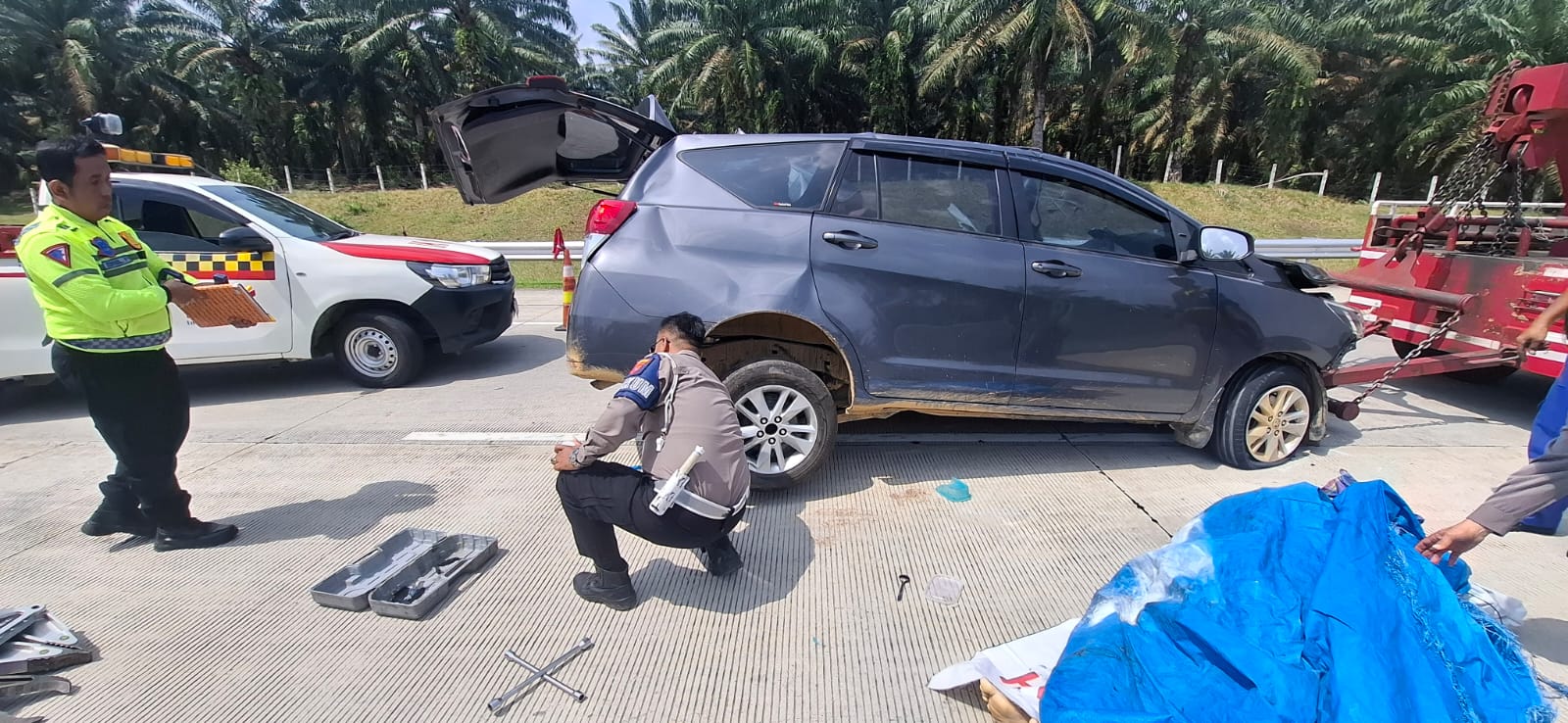 Kecelakaan Maut di Tol Kisaran-Lima Puluh: 4 Tewas dan 3 Luka-luka